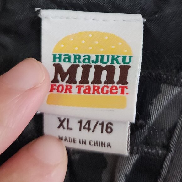 Harajuku Mini Girls Black and Gray Leopard Print Dress Size 14/16 - Picture 11 of 14